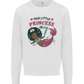 7th Mermaid Birthday 7 Year Old Kids Sweatshirt Jumper White
