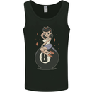 8-Ball Pinup Pool Mens Vest Tank Top Black