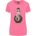 8-Ball Pinup Pool Womens Wider Cut T-Shirt Azalea