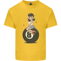 8-Ball Pool Pinup Kids T-Shirt Childrens Yellow