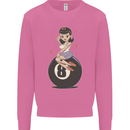 8-Ball Pool Pinup Mens Sweatshirt Jumper Azalea