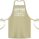 80th Birthday 80 Year Old This Is What Cotton Apron 100% Organic Khaki