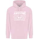 80th Birthday 80 Year Old This Is What Mens 80% Cotton Hoodie Light Pink
