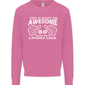 80th Birthday 80 Year Old This Is What Mens Sweatshirt Jumper Azalea