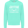 80th Birthday 80 Year Old This Is What Mens Sweatshirt Jumper Peppermint