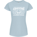 80th Birthday 80 Year Old This Is What Womens Petite Cut T-Shirt Light Blue