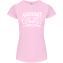 80th Birthday 80 Year Old This Is What Womens Petite Cut T-Shirt Light Pink