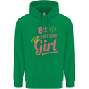 8th Birthday Girl 8 Year Old Princess Childrens Kids Hoodie Irish Green