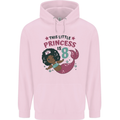 8th Mermaid Birthday 8 Year Old Childrens Kids Hoodie Light Pink