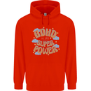 ADHD is My Superpower Childrens Kids Hoodie Bright Red