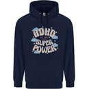ADHD is My Superpower Childrens Kids Hoodie Navy Blue