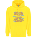 ADHD is My Superpower Childrens Kids Hoodie Yellow