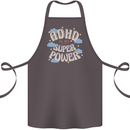 ADHD is My Superpower Cotton Apron 100% Organic Dark Grey
