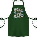 ADHD is My Superpower Cotton Apron 100% Organic Forest Green