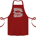ADHD is My Superpower Cotton Apron 100% Organic Maroon