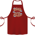 ADHD is My Superpower Cotton Apron 100% Organic Maroon