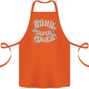 ADHD is My Superpower Cotton Apron 100% Organic Orange
