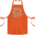 ADHD is My Superpower Cotton Apron 100% Organic Orange