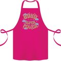 ADHD is My Superpower Cotton Apron 100% Organic Pink