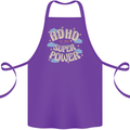 ADHD is My Superpower Cotton Apron 100% Organic Purple