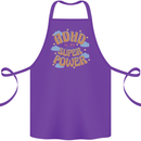 ADHD is My Superpower Cotton Apron 100% Organic Purple