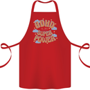 ADHD is My Superpower Cotton Apron 100% Organic Red