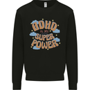 ADHD is My Superpower Kids Sweatshirt Jumper Black
