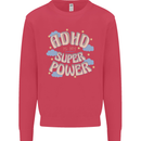 ADHD is My Superpower Kids Sweatshirt Jumper Heliconia