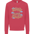 ADHD is My Superpower Kids Sweatshirt Jumper Heliconia