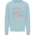 ADHD is My Superpower Kids Sweatshirt Jumper Light Blue