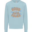 ADHD is My Superpower Kids Sweatshirt Jumper Light Blue