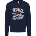 ADHD is My Superpower Kids Sweatshirt Jumper Navy Blue