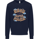 ADHD is My Superpower Kids Sweatshirt Jumper Navy Blue