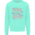 ADHD is My Superpower Kids Sweatshirt Jumper Peppermint