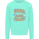 ADHD is My Superpower Kids Sweatshirt Jumper Peppermint