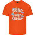 ADHD is My Superpower Kids T-Shirt Childrens Orange