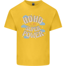 ADHD is My Superpower Kids T-Shirt Childrens Yellow