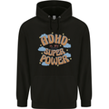 ADHD is My Superpower Mens 80% Cotton Hoodie Black
