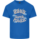 ADHD is My Superpower Mens Cotton T-Shirt Tee Top Royal Blue