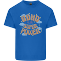 ADHD is My Superpower Mens Cotton T-Shirt Tee Top Royal Blue