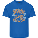 ADHD is My Superpower Mens Cotton T-Shirt Tee Top Royal Blue