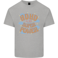 ADHD is My Superpower Mens Cotton T-Shirt Tee Top Sports Grey