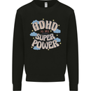 ADHD is My Superpower Mens Sweatshirt Jumper Black