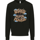 ADHD is My Superpower Mens Sweatshirt Jumper Black