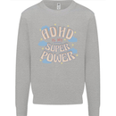 ADHD is My Superpower Mens Sweatshirt Jumper Sports Grey