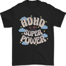 ADHD is My Superpower Mens T-Shirt 100% Cotton Black