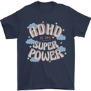 ADHD is My Superpower Mens T-Shirt 100% Cotton Navy Blue