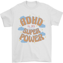 ADHD is My Superpower Mens T-Shirt 100% Cotton White