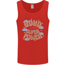 ADHD is My Superpower Mens Vest Tank Top Red