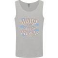 ADHD is My Superpower Mens Vest Tank Top Sports Grey